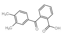 cas no 2159-42-4 is 2-(3,4-dimethylbenzoyl)benzoic acid