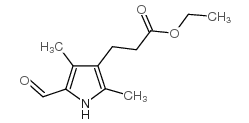 cas no 21603-70-3 is 3-(2-Ethoxycarbonylethyl)-2,4-dimethyl-5-formylpyrrole