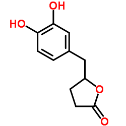 cas no 21618-92-8 is 5-(3,4-Dihydroxybenzyl)dihydro-2(3H)-furanone