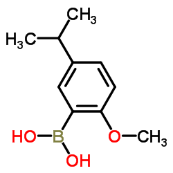 cas no 216393-63-4 is (5-Isopropyl-2-methoxyphenyl)boronic acid