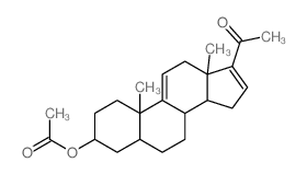 cas no 21650-83-9 is Pregna-9(11),16-dien-20-one,3-(acetyloxy)-, (3b,5a)-