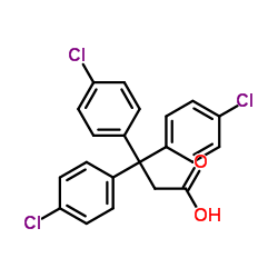 cas no 2168-06-1 is 3,3,3-tris(4-chlorophenyl)propanoic acid