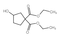 cas no 21736-07-2 is 3-Hydroxycyclopentane-1,1-dicarboxylic acid diethyl ester