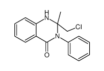 cas no 217461-83-1 is 2-(CHLOROMETHYL)-2-METHYL-3-PHENYL-1,2,3,4-TETRAHYDROQUINAZOLIN-4-ONE