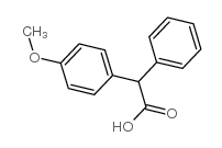 cas no 21749-83-7 is 2-(4-Methoxyphenyl)-2-phenylacetic acid