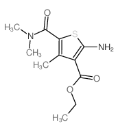 cas no 217962-82-8 is 2-Amino-5-dimethylcarbamoyl-4-methyl-thiophene-3-carboxylic acid ethyl ester