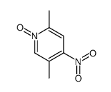 cas no 21816-42-2 is 2,5-DIMETHYL-4-NITROPYRIDINE 1-OXIDE