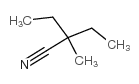 cas no 21864-76-6 is 2-ethyl-2-methylbutanenitrile