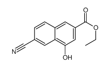 cas no 218961-12-7 is Ethyl 6-cyano-4-hydroxy-2-naphthoate