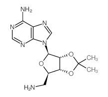 cas no 21950-36-7 is 5'-AMINO-5'-DEOXY-2',3'-O-(1-METHYLETHYLIDENE)-ADENOSINE