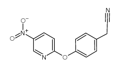 cas no 219928-36-6 is 2-[4-[(5-NITRO-2-PYRIDYL)OXY]PHENYL]ACETONITRILE