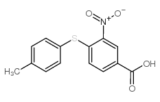 cas no 219929-89-2 is 4-[(4-METHYLPHENYL)THIO]-3-NITROBENZOIC ACID