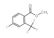cas no 220141-23-1 is methyl 4-fluoro-2-(trifluoromethyl)benzoate
