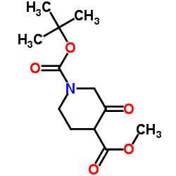 cas no 220223-46-1 is 1-TERT-BUTYL 4-METHYL 3-OXOPIPERIDINE-1,4-DICARBOXYLATE
