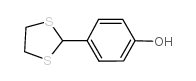 cas no 22068-49-1 is Phenol,4-(1,3-dithiolan-2-yl)-