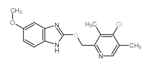 cas no 220757-74-4 is 4-Desmethoxy-4-chloro Omeprazole Sulfide