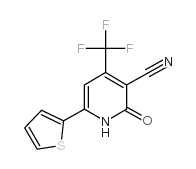 cas no 22123-11-1 is 3-Cyano-6-(2-thienyl)-4-trifluoromethyl-2(1H)-pyridone