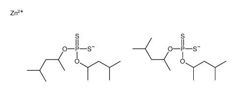 cas no 2215-35-2 is zinc O,O,O',O'-tetrakis(1,3-dimethylbutyl) bis(phosphorodithioate)