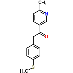 cas no 221615-72-1 is 1-(6-Methylpyridin-3-yl)-2-(4-(Methylthio)phenyl)ethanone