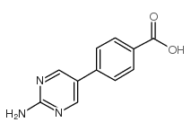 cas no 222987-21-5 is 4-(2-aminopyrimidin-5-yl)benzoic acid