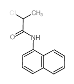 cas no 22302-58-5 is 2-CHLORO-N-1-NAPHTHYLPROPANAMIDE