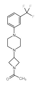 cas no 223381-97-3 is 1-{3-[4-(3-TRIFLUOROMETHYL-PHENYL)-PIPERAZIN-1-YL]-AZETIDIN-1-YL}-ETHANONE