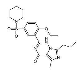 cas no 224788-34-5 is 2-(2-ethoxy-5-piperidin-1-ylsulfonylphenyl)-5-methyl-7-propyl-1H-imidazo[5,1-f][1,2,4]triazin-4-one