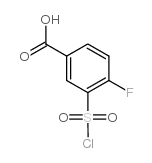 cas no 2267-40-5 is 3-Chlorosulfonyl-4-fluoro-benzoic acid