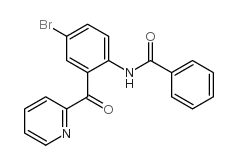 cas no 22753-88-4 is Benzamide,N-[4-bromo-2-(2-pyridinylcarbonyl)phenyl]-