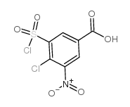 cas no 22892-95-1 is 4-Chloro-5-chlorosulphonyl-3-nitrobenzoic acid