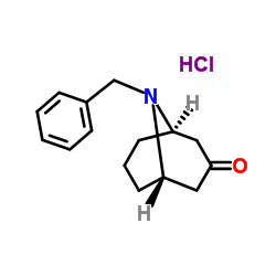 cas no 2291-59-0 is 9-benzyl-9-azabicyclo[3.3.1]nonan-3-one hydrochloride