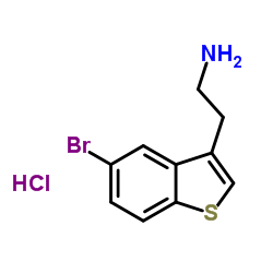 cas no 22964-00-7 is 2-(5-Bromobenzo[b]thiophen-3-yl)ethanamine hydrochloride