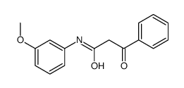 cas no 23058-90-4 is N-(3-METHOXY-PHENYL)-3-OXO-3-PHENYL-PROPIONAMIDE