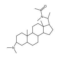 cas no 2309-42-4 is Acetamide, N-(3-beta-(dimethylamino)-5-alpha-pregnan-20-alpha-yl)-N-me thyl-