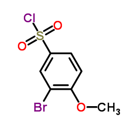 cas no 23094-96-4 is 3-Bromo-4-methoxybenzenesulfonyl chloride