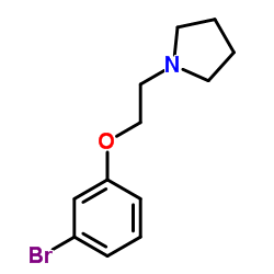 cas no 23136-18-7 is 1-[2-(3-Bromophenoxy)ethyl]pyrrolidine