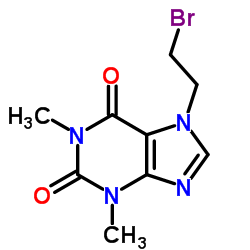 cas no 23146-05-6 is 7-(2-Bromoethyl)theophylline