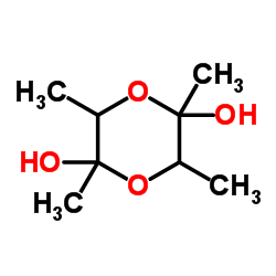 cas no 23147-57-1 is 2,3,5,6-Tetramethyl-1,4-dioxane-2,5-diol