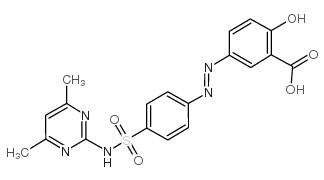 cas no 2315-08-4 is salazosulfadimidine