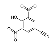 cas no 2315-80-2 is BENZONITRILE, 4-HYDROXY-3,5-DINITRO-