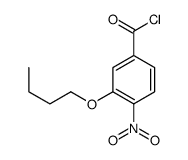 cas no 23442-21-9 is 3-butoxy-4-nitrobenzoyl chloride