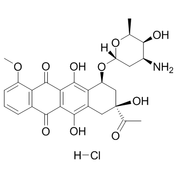 cas no 23541-50-6 is Daunorubicin hydrochloride
