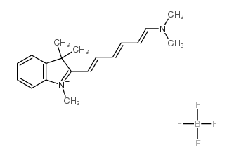 cas no 235781-92-7 is 2-[(1E,3E,5E)-6-(DIMETHYLAMINO)HEXA-1,3,5-TRIENYL]-1,3,3-TRIMETHYL-3H-INDOLIUM TETRAFLUOROBORATE
