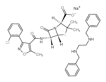 cas no 23736-58-5 is Cloxacillin benzathine