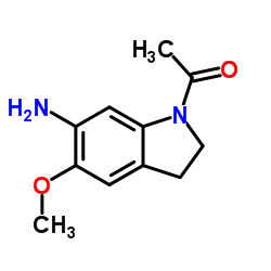cas no 23772-41-0 is 1-(6-Amino-5-methoxyindolin-1-yl)ethanone