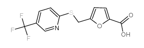cas no 238742-86-4 is 2-(5-CARBOXYFURFURYLTHIO)-5-(TRIFLUOROMETHYL)PYRIDINE