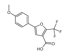 cas no 239080-02-5 is 5-(4-METHOXYPHENYL)-2-(TRIFLUOROMETHYL)-3-FUROIC ACID