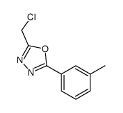 cas no 24023-73-2 is 2-(Chloromethyl)-5-(3-methylphenyl)-1,3,4-oxadiazole