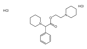 cas no 2404-18-4 is 1-(alpha-(2-piperidinioethoxycarbonyl)benzyl)piperidinium dichloride