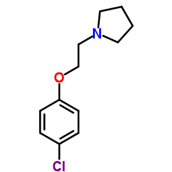 cas no 24087-45-4 is 1-[2-(4-Chlorophenoxy)ethyl]pyrrolidine